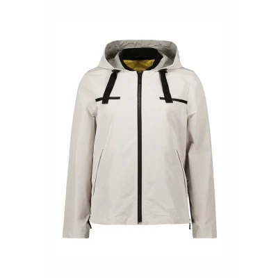 Abbildung von Amber &amp; June MIT Kapuze Leichte Jacke, Damen, Größe: 38, Grau beige
