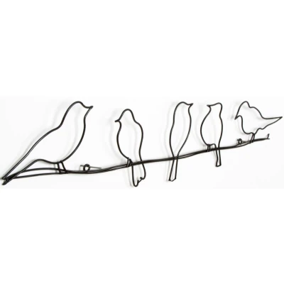 Abbildung von Art for the home Metallbild &quot;Metal Vogel&quot;, (1 St.)