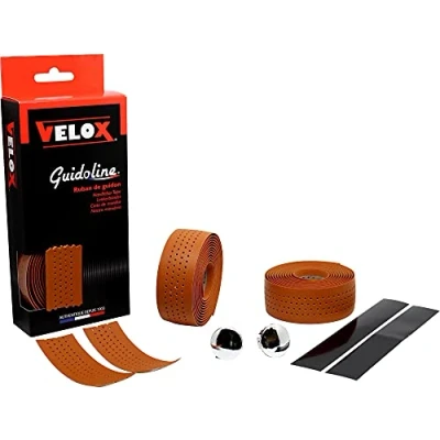 Abbildung von Velox Lenkerband SOFT GRIP Karton mit Stopfen PU karamell