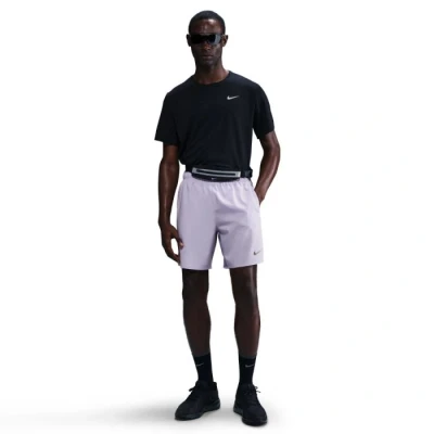 Abbildung von Nike Performance Challenger Short kurze Sporthose, Herren, Größe: Small, Hydrangeas/black/reflective silver