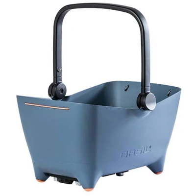 Abbildung von Hundefahrradkorb Basil Buddy 32 Liter 45 X 22 Cm Blau