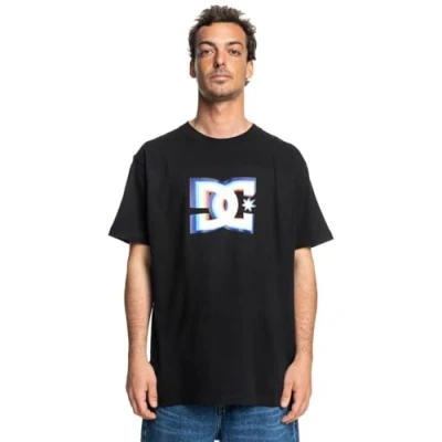 Abbildung von DC Shoes Short Sleeves Tshirt print Kvj black, Herren, Größe: Large, black