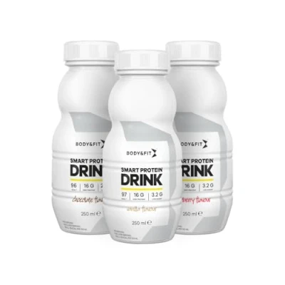 Abbildung von Body &amp; Fit Smart Protein Drinks Mix Box 1500 ml (6 stück)