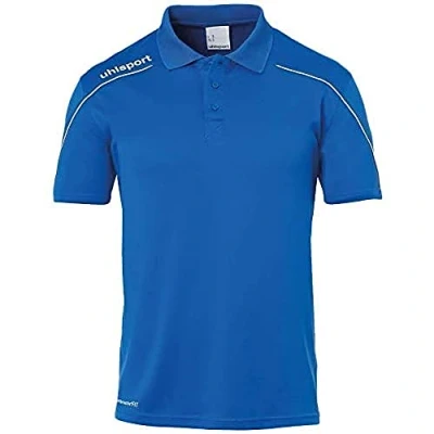 Abbildung von uhlsport Herren Stream 22 Polo, azurblau/Weiß, 4XL