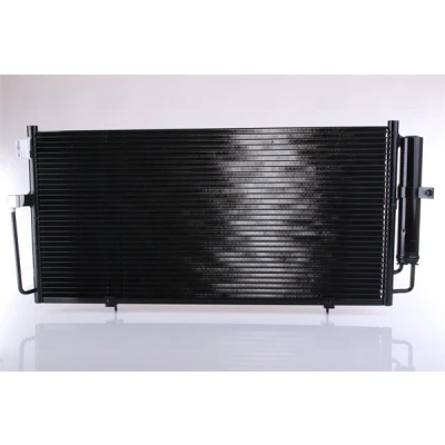 Abbildung von NISSENS 941145 Klimakondensator mit Trockner Aluminium 690 R 134a SUBARU: Impreza II Limousine, Kombi