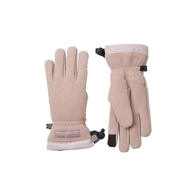 Abbildung von SEALSKINZ Hoveton Damen Handschuhe aus Sherpa Fleece, wasserdicht, für kalte Witterung, rosa, Größe S