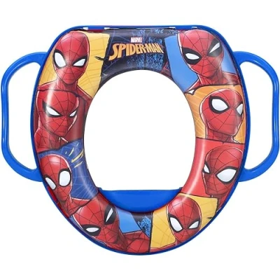 Abbildung von Spiderman Marvel Universal Toiletten Adapter für Kinder mit Griffen