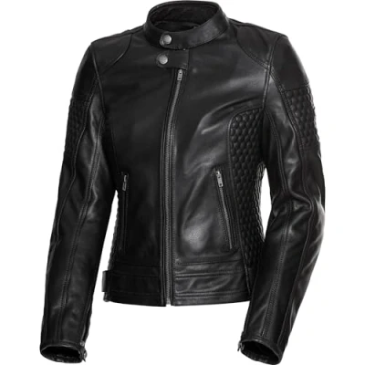 Abbildung von Spirit Motors Retro Style Damen Lederjacke 1.0 schwarz L