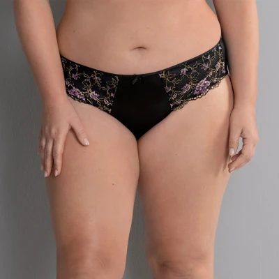 Abbildung von Rosa Faia Colette High Waist Brief Schwarz 40 Damen