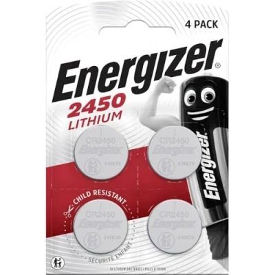 Abbildung von Energizer Knapcellebatteri CR 2450 3 V 4 stk 620 mAh Lithium