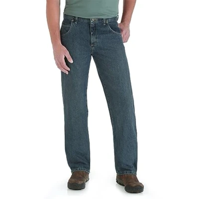 Abbildung von Wrangler Herren Jeans Big Rugged Wear Relaxed Straight Fit Blau 54W / 34L