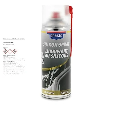 Abbildung von PRESTO 306345 Silikonschmierstoff 400 Kälteschock Schnell Rostlöser ml