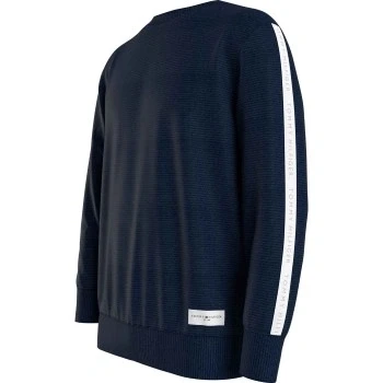 Abbildung von Tommy Hilfiger HWK Track Top Marine Baumwolle Small Herren