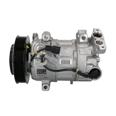 Abbildung von THERMOTEC KTT090090 Kompressor 6SBH14C 12 PAG 46 RENAULT: SCENIC 3, Megane 3 Schrägheck, GRAND NISSAN: Qashqai 2