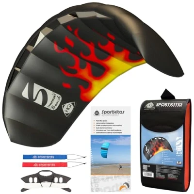 Abbildung von HQ Symphony Beach III 1.3 Flame. LenkmatteLenkdrachen. ab 8 Jahren. 55x130cm