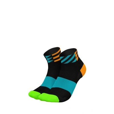 Abbildung von Incylence Ultralight Elements Short Füßlinge, Größe: 35 38, Black cyan