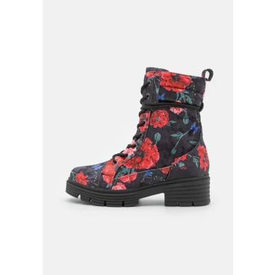 Abbildung von Jana Plateaustiefelette, Damen, Größe: 38, Multicolor Schuhe