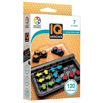 Abbildung von smart games IQ Arrows, Puzzle Game with 120 Challenges, 7+ Years