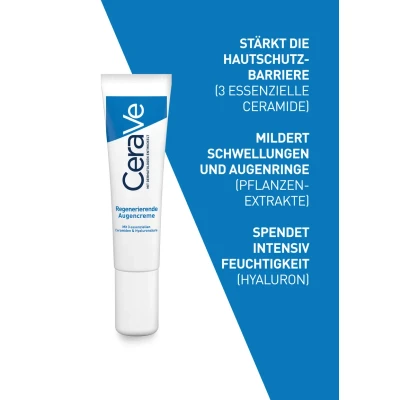 Abbildung von Cerave Regenerierende Augencreme Gesichtscreme, Damen, Größe: 15 ml, Nicht definiert