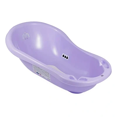 Abbildung von Hylat Baby Babybadewanne für Neugeborene und Babys bis 12 Monate, mit Thermometer, Stöpsel Antirutschmatte, aus BPA freiem Plastik