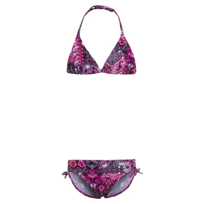 Abbildung von Buffalo Triangel Bikini für Kinder, Größe: 122/128, Aubergine
