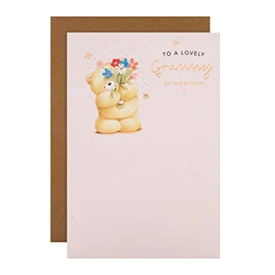 Abbildung von Hallmark Geburtstagskarte für Oma zum Geburtstag von Forever Friends