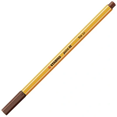 Abbildung von STABILO point 88 Fineliner 0,4 mm braun