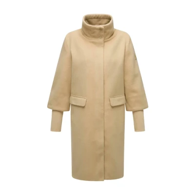 Abbildung von Navahoo Klassischer Mantel, Damen, Größe: Small, Beige