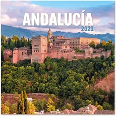 Abbildung von Grupo Erik Wandkalender 2022 2023, Andalusien 16 Monate Wandkalender, Kalender zum Aufhängen von September bis Dezember offizielle Lizenz, FSC zertifiziert, CP23079