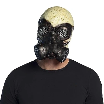 Abbildung von Schädelgasmaske