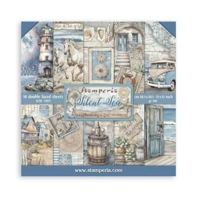 Abbildung von Stamperia Silent Sea 12x12 Inch Paper Pack (SBBL169)