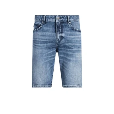 Abbildung von BOSS RE Maine Jeans Shorts, Herren, Größe: 35, Blue eight
