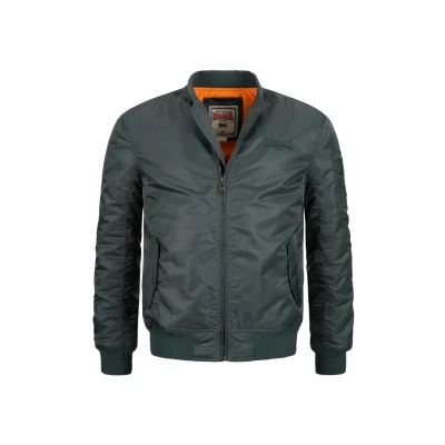 Abbildung von Lonsdale Schmale Passform Poolstock Bomberjacke, Herren, Größe: Large, Olive
