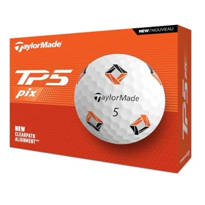 Abbildung von TaylorMade TP5 Pix 3.0 Golf Balls White
