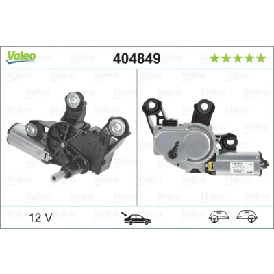 Abbildung von VALEO ORIGINAL PART 404849 Scheibenwischermotor 12 hinten für Links /Rechtslenker VOLKSWAGEN: Sharan I, SEAT: Alhambra I