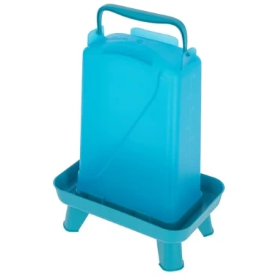 Abbildung von Kerbl Geflügeltränke 5,5 L rechteckig Kunststoff Blau (Gewicht 0,22 kg, Kunststoff) 70181