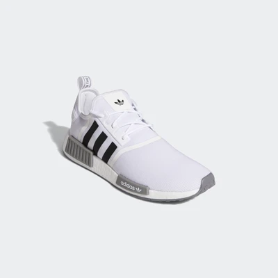 Abbildung von adidas Originals NMD R1 Primeblue Unisex Sneaker low, Größe: 37 1/3, White/core black/grey three Textil/synthetik
