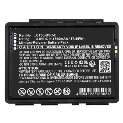Abbildung von CELLONIC Akku kompatibel mit Honeywell CT60, CT50, Dolphin CT60XP 3.8v 4700mAh