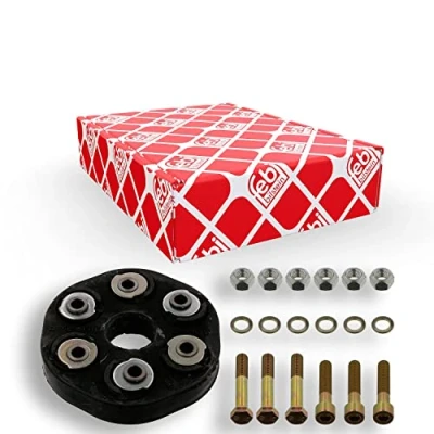 Abbildung von febi BILSTEIN 10581 Hardyscheibe 90 132 Plus mit Schrauben, Unterlegscheiben Muttern MERCEDES BENZ: W123 Coupe, SL Cabrio, Limousine