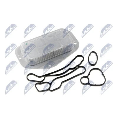 Abbildung von NTY CCL PL 003 Ölkühler ohne Filter OPEL: Astra J Schrägheck, Zafira B, H GTC, CHEVROLET: Cruze Limousine, Orlando, Kombi