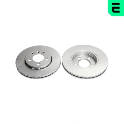 Abbildung von OPTIMAL BS 5450HC Bremsscheibe Vorderachse 256 22 5/6 innenbelüftet beschichtet hochgekohlt VOLKSWAGEN: Golf 4 Schrägheck, Polo IV Schrägheck