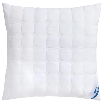Abbildung von Beco Microfaserkissen &quot;Kopfkissen Medibett Cotton Soft, in 40x80 oder 80x80 cm&quot;, Füllung: Faserbällchen, Bezug: Polyester &amp; Baumwolle, (1 St.), Ideal für Allergiker geeignet (Hausstauballergiker)