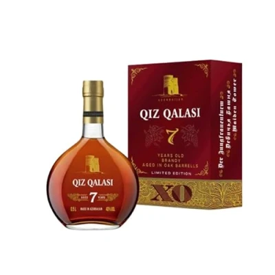 Abbildung von Aserbaidschanischer Brandy XO &quot;QIZ QALASI&quot; 7 Jahre, 40% vol. 0.5 L