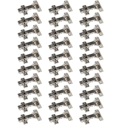 Abbildung von 30 x SO TECH® Topfband Topfbänder T52 Eckanschlag mit Dämpfer + Kreuzplatte Scharnier Scharniere Topfscharniere (Einzeln und als 6er, 10er, 20er oder 30er Set erhältlich!)