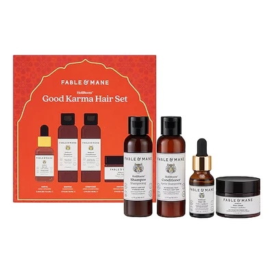 Abbildung von Fable &amp; Mane Holiroots™ Good Karma Hair set Harrpflegeset