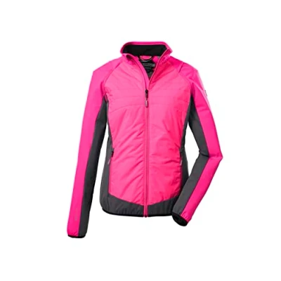 Abbildung von killtec Damen Hybridjacke/Outdoorjacke mit abzippbaren Ärmeln KOS 23 WMN JCKT, neon pink, 40, 39196 000