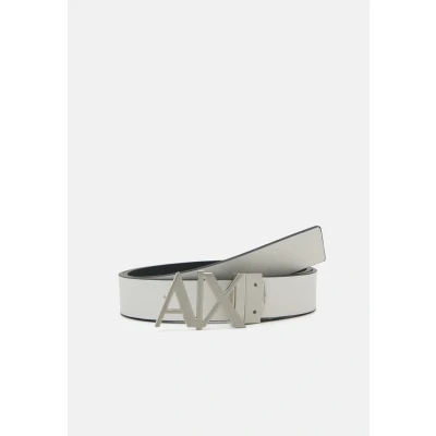 Abbildung von Armani Exchange MANS BELT Gürtel, Größe: 95, Navy/white