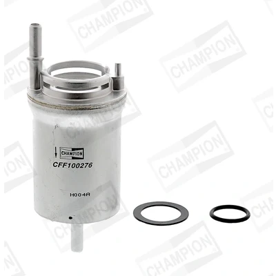 Abbildung von CHAMPION CFF100276 Kraftstofffilter Leitungsfilter 8 VOLKSWAGEN: Golf 5 Schrägheck, Polo IV Touran I, SKODA: Octavia 2 Combi