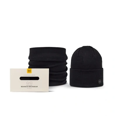 Abbildung von BUFF Product Bundle Niels Mütze und Schlauchschal Schwarz Unisex Erwachsene One Size