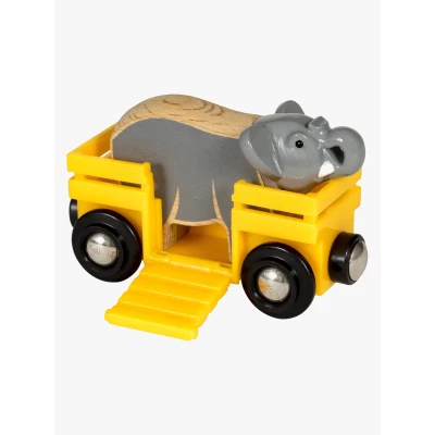 Abbildung von BRIO World 33969 Elefant und Wagen
